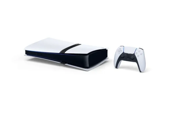 Playstation 5 (modèle Slim) + 2 manette Dualsense Blanc – Image 4